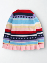 Little Angels Color Pop Rainbow Cozy Cardigan Cardigan Color Pop Rainbow Cozy Cardigan 2-3 years / Pink